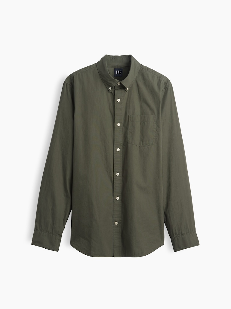 Organic Cotton Poplin Classic Shirt