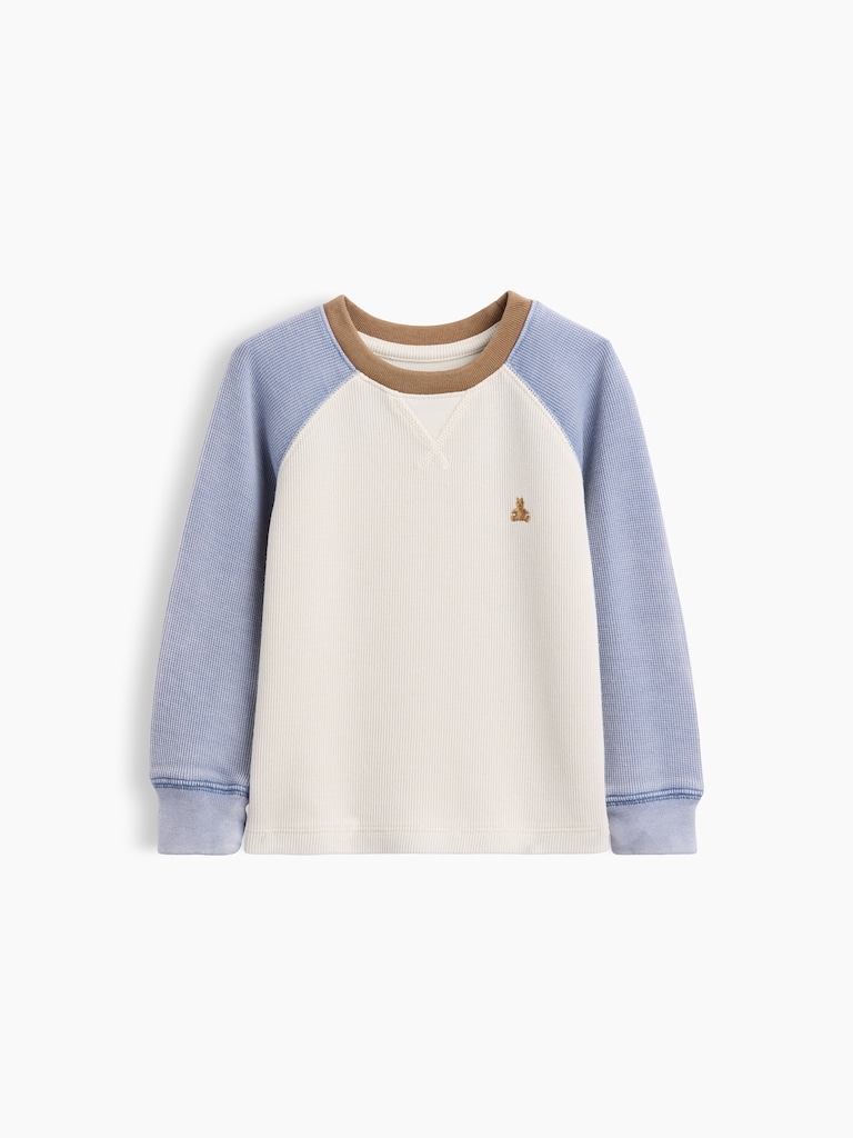 Baby & Toddler Textured Crewneck T-Shirt