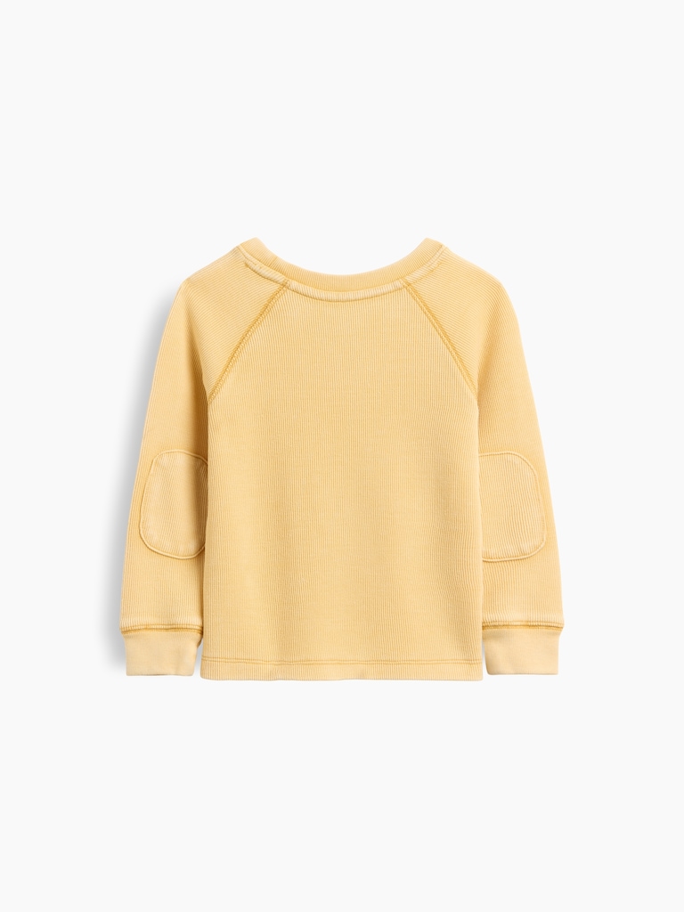 Baby & Toddler Textured Crewneck T-Shirt