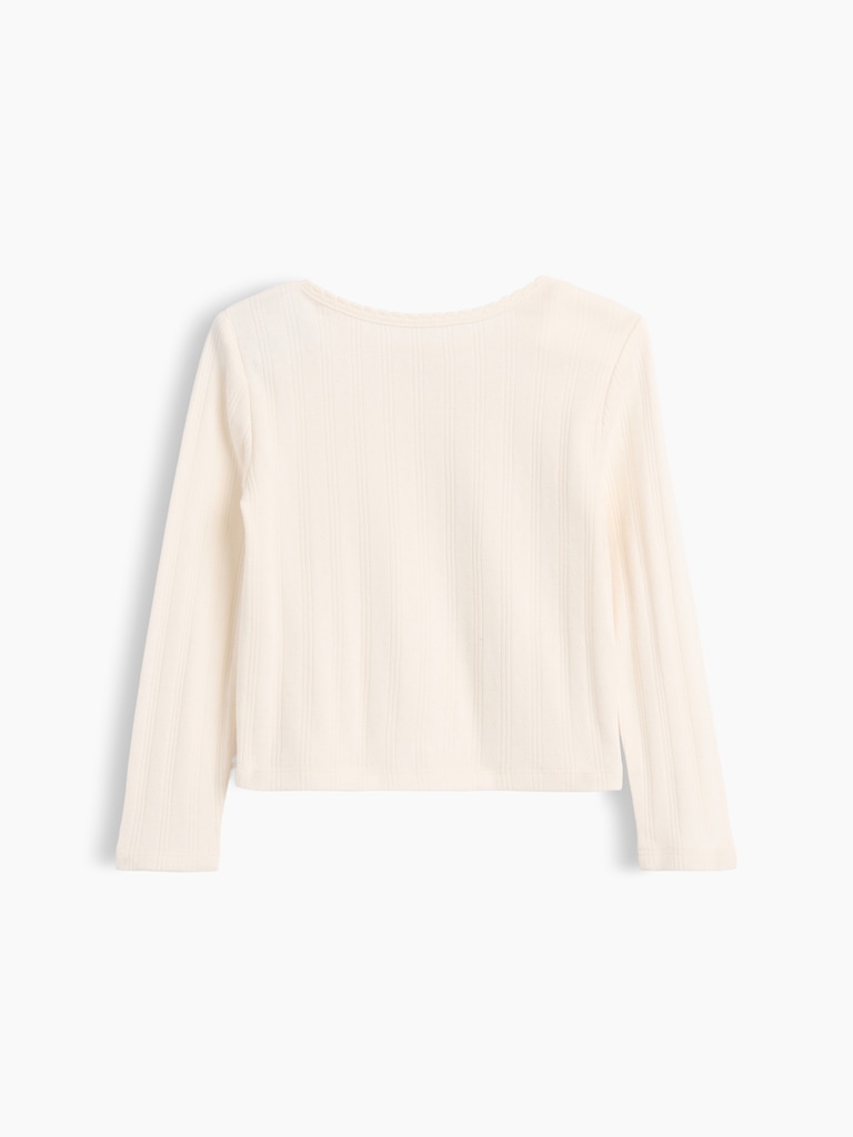 Baby & Toddler Pointelle Rib T-Shirt