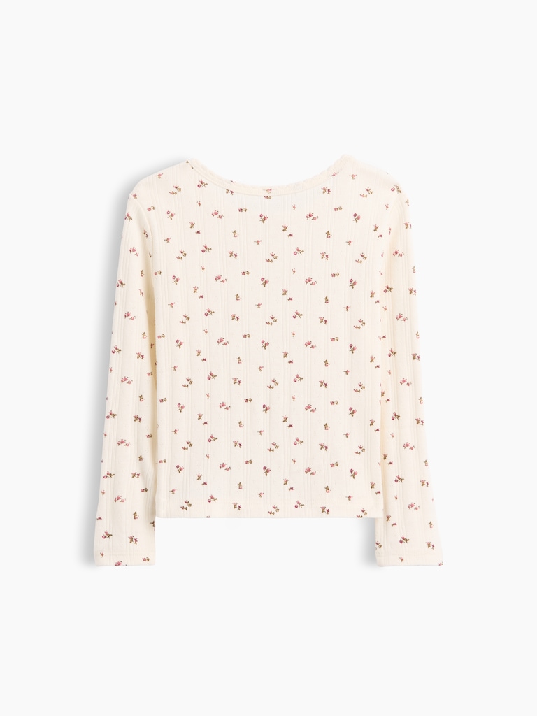 Baby & Toddler Pointelle Rib T-Shirt