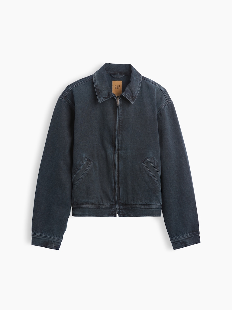 Denim Boxy Workwear Jacket