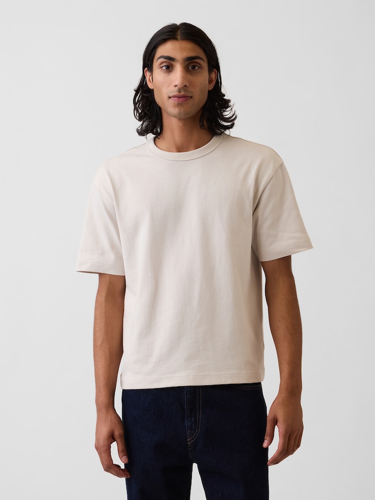 Adult Heavyweight Crop T-Shirt