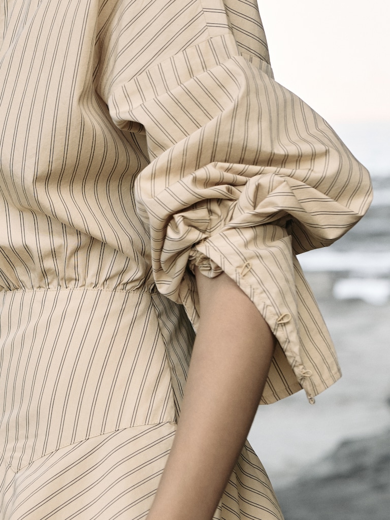 Gigot Sleeve Mini Dress