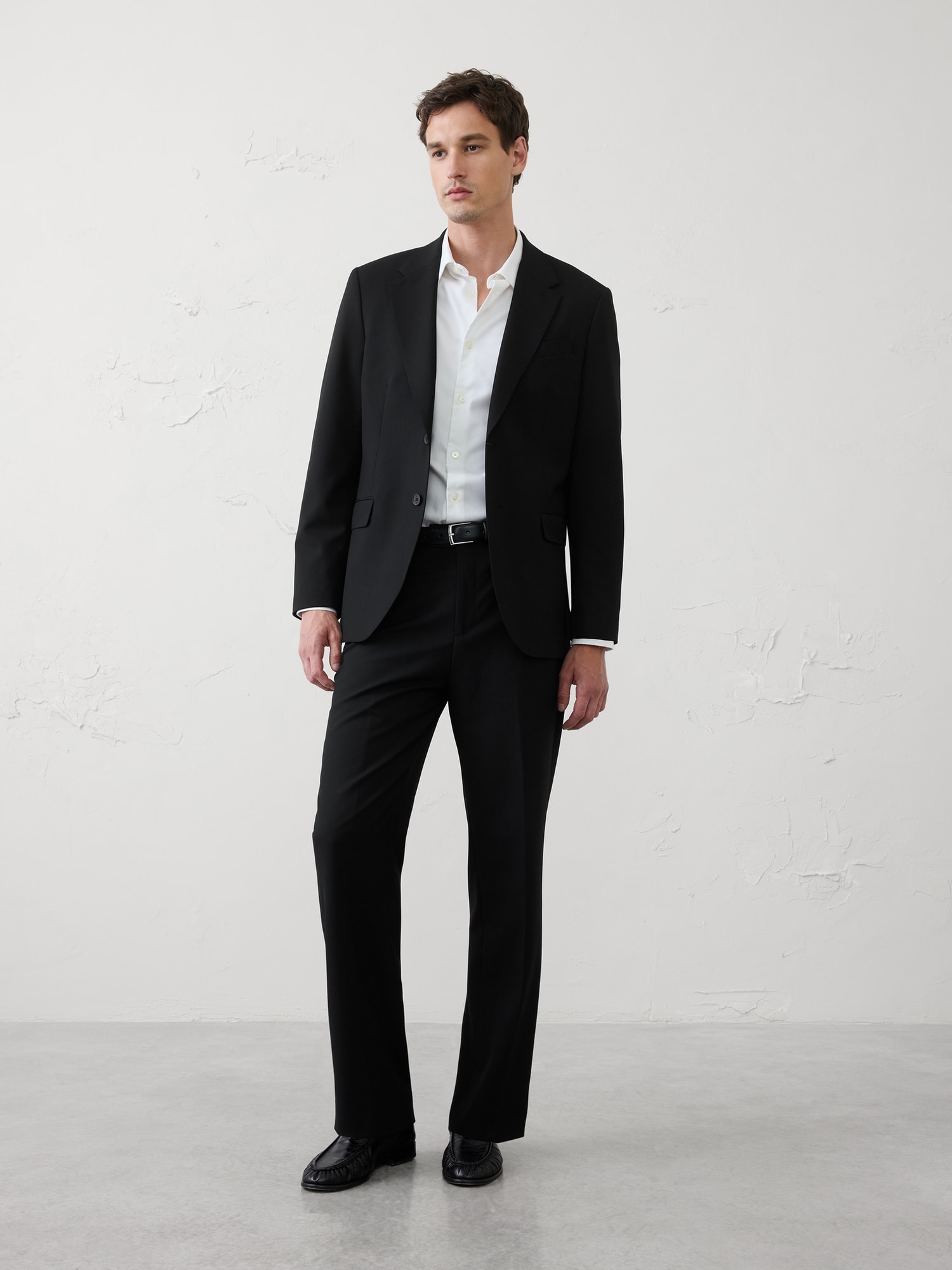 BANANA REPUBLIC デニムセットアップスーツ Mサイズ ブラック Men's Suit Trousers | Banana Republic Factory