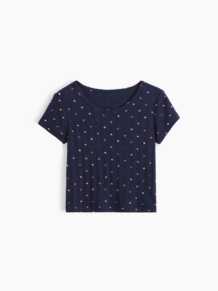 Baby & Toddler Pointelle Rib T-Shirt