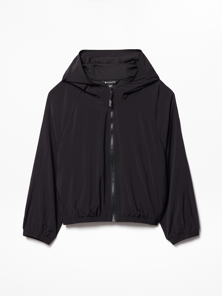 Athleta Girl Run Free Hooded Jacket