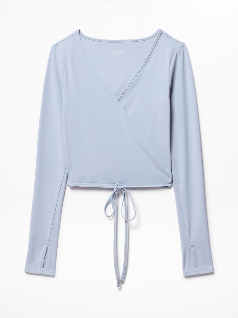 Transcend Wrap Crop Top