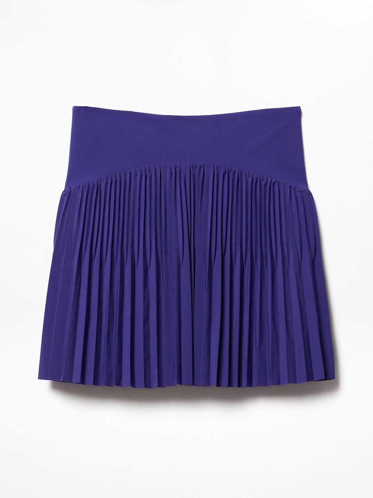 Featherweight Plissé Skort
