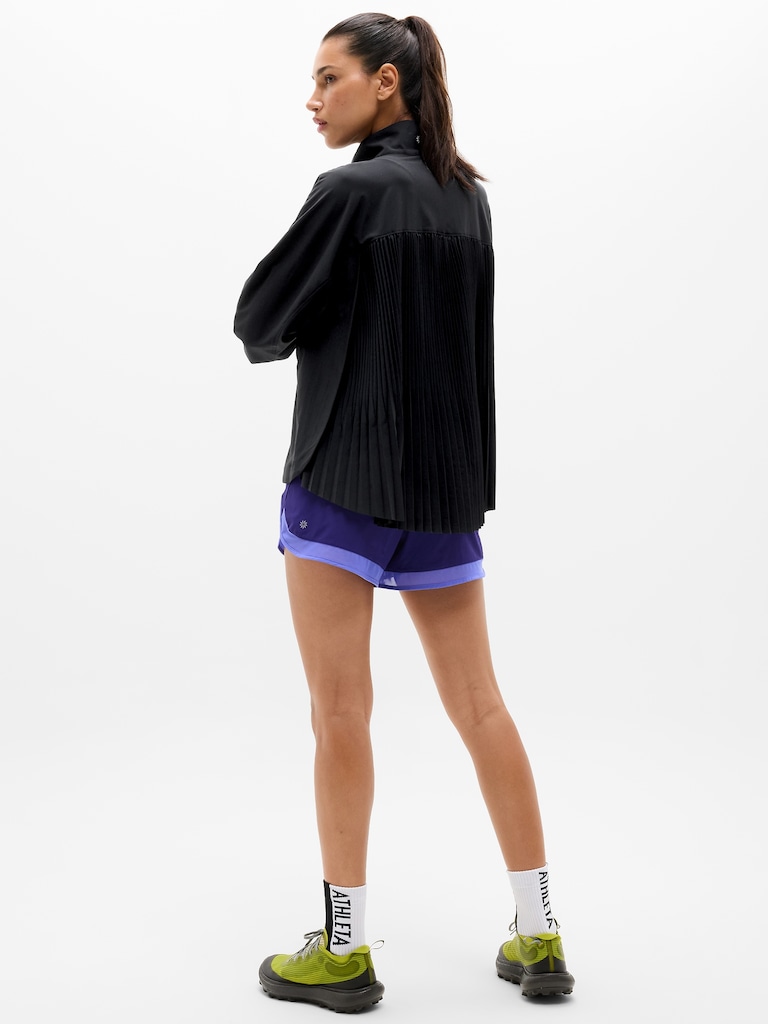 Featherweight Plissé Jacket