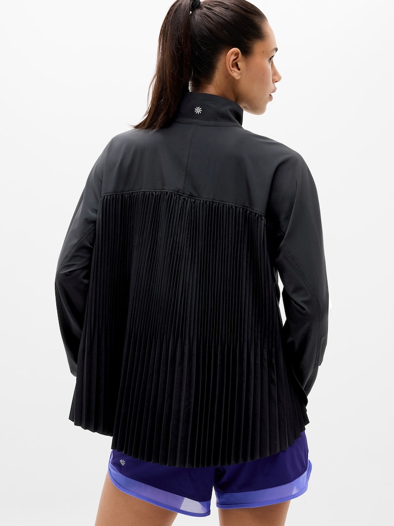 Featherweight Plissé Jacket