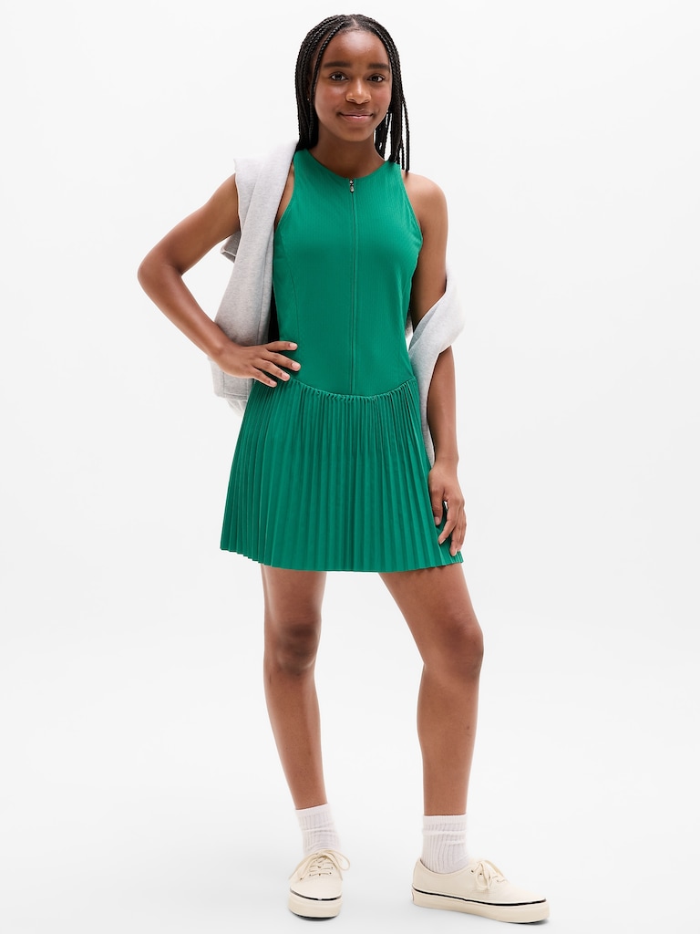 Athleta Girl Pleat Perfect Dress