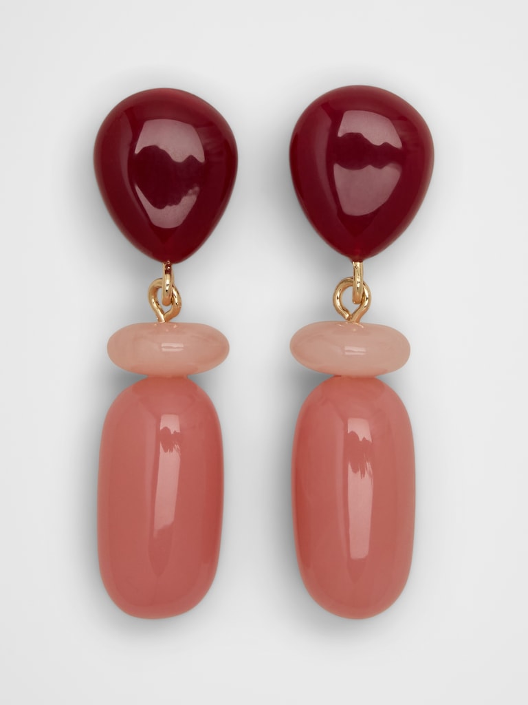 Resin Drop Earrings