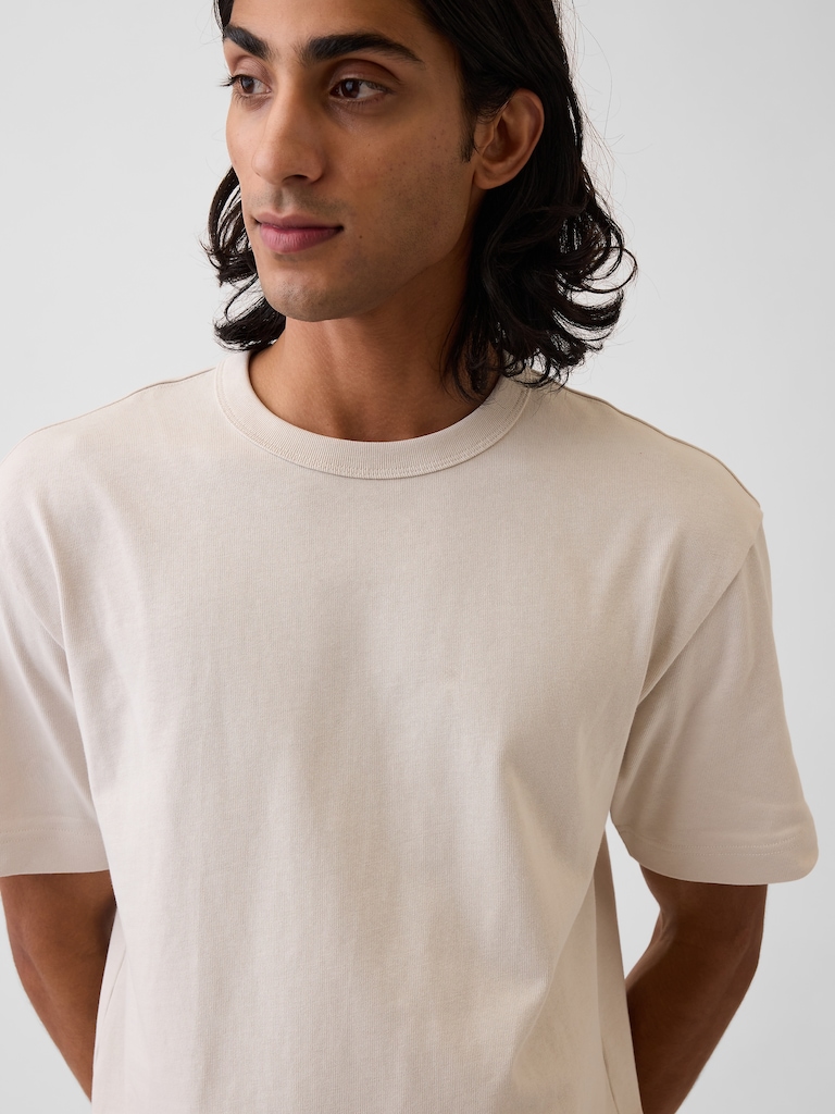 Adult Heavyweight Crop T-Shirt