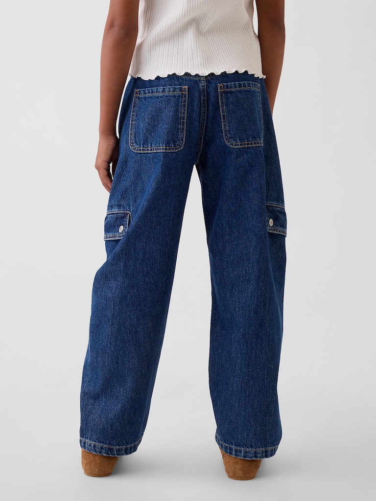 Kids Barrel Cargo Jeans