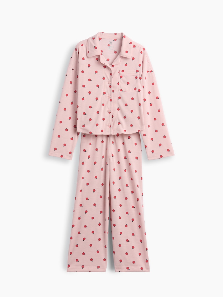 Kids Recycled Print PJ Set