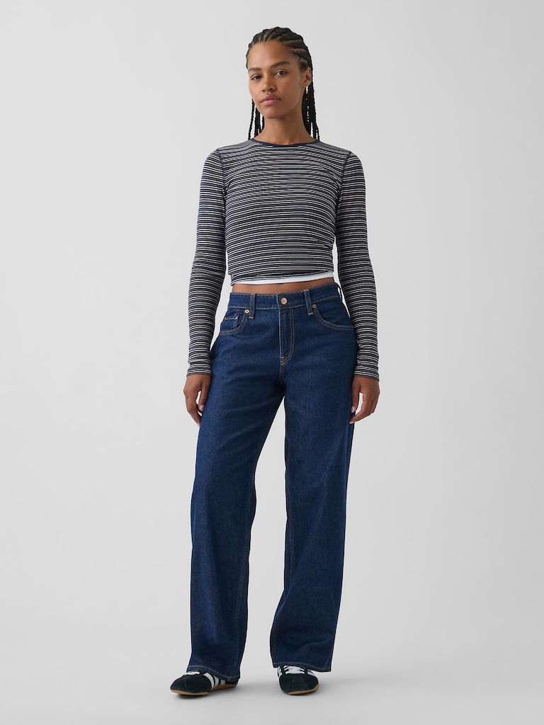 Curvy Low Rise '90s Loose Jeans