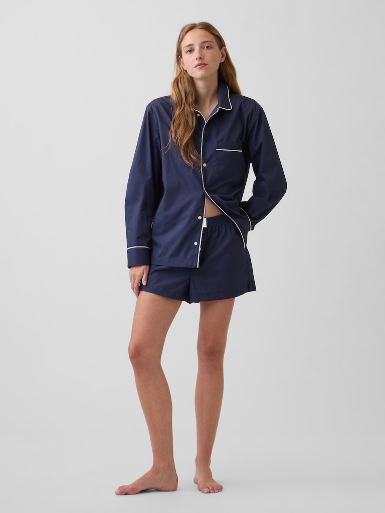 Poplin PJ Shirt