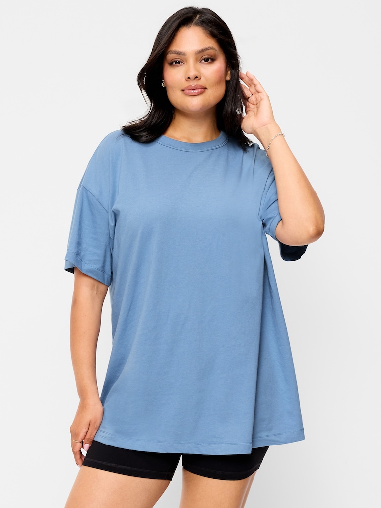 T-shirt tunique passe-partout surdimensionné