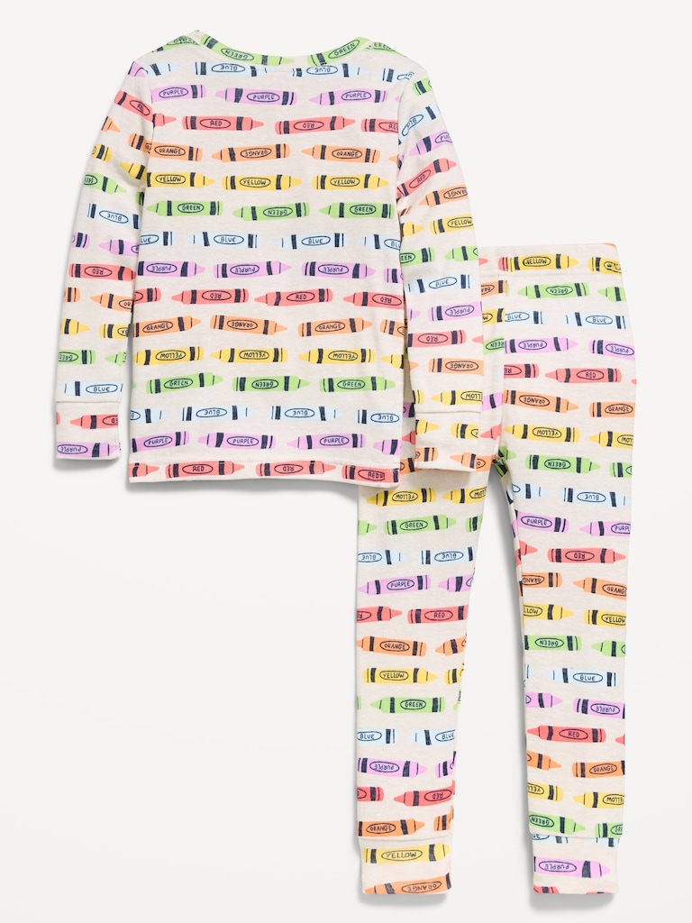 Unisex Snug-Fit Pajama Set for Toddler & Baby