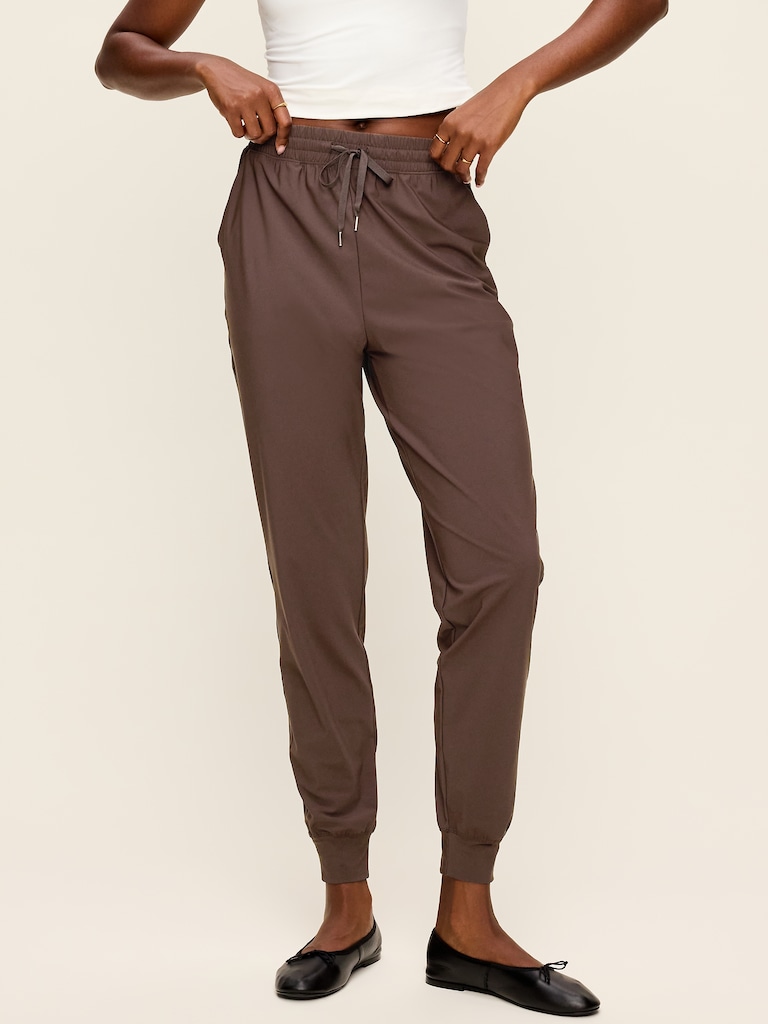 High-Waisted SleekTech Joggers