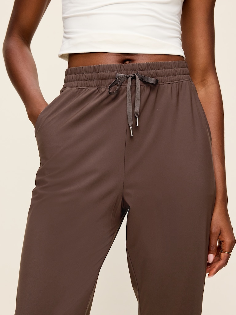 High-Waisted SleekTech Joggers