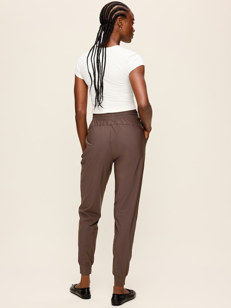 High-Waisted SleekTech Joggers