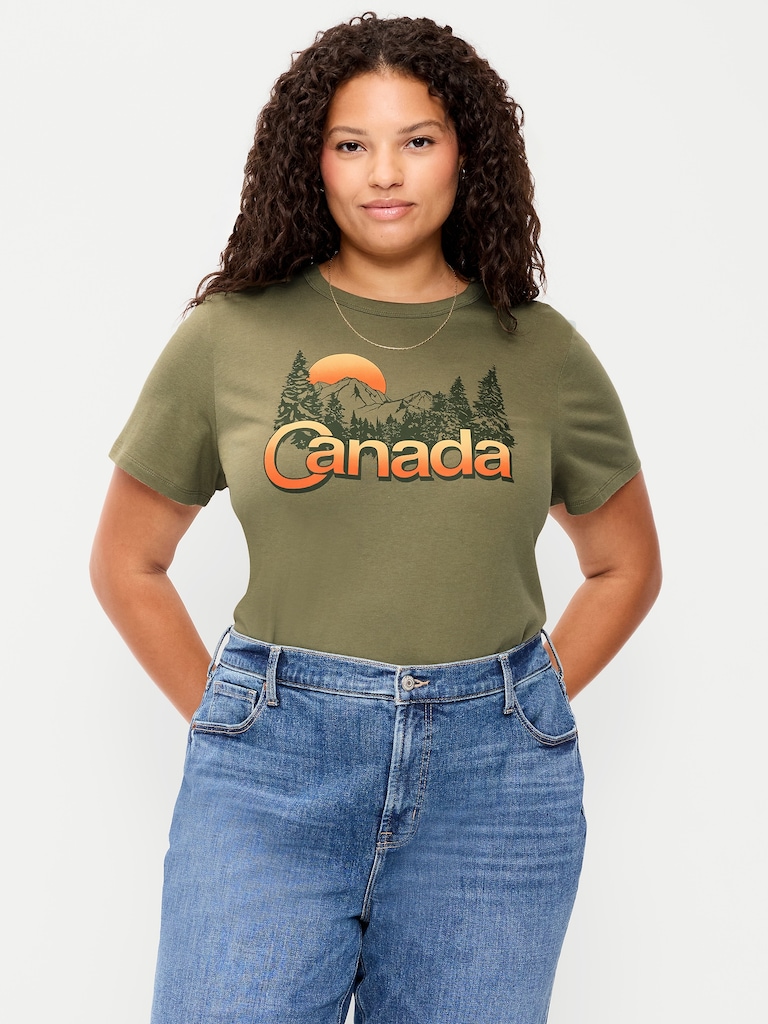 Canada Logo Graphic T-Shirt