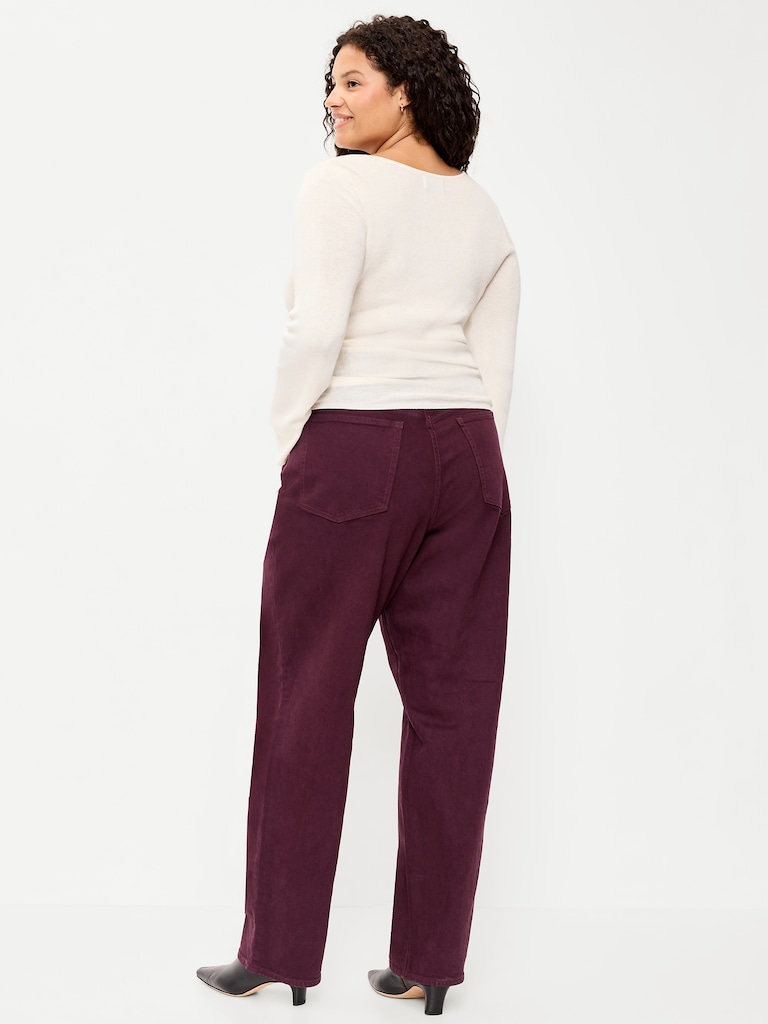 Jean OG ample à taille haute