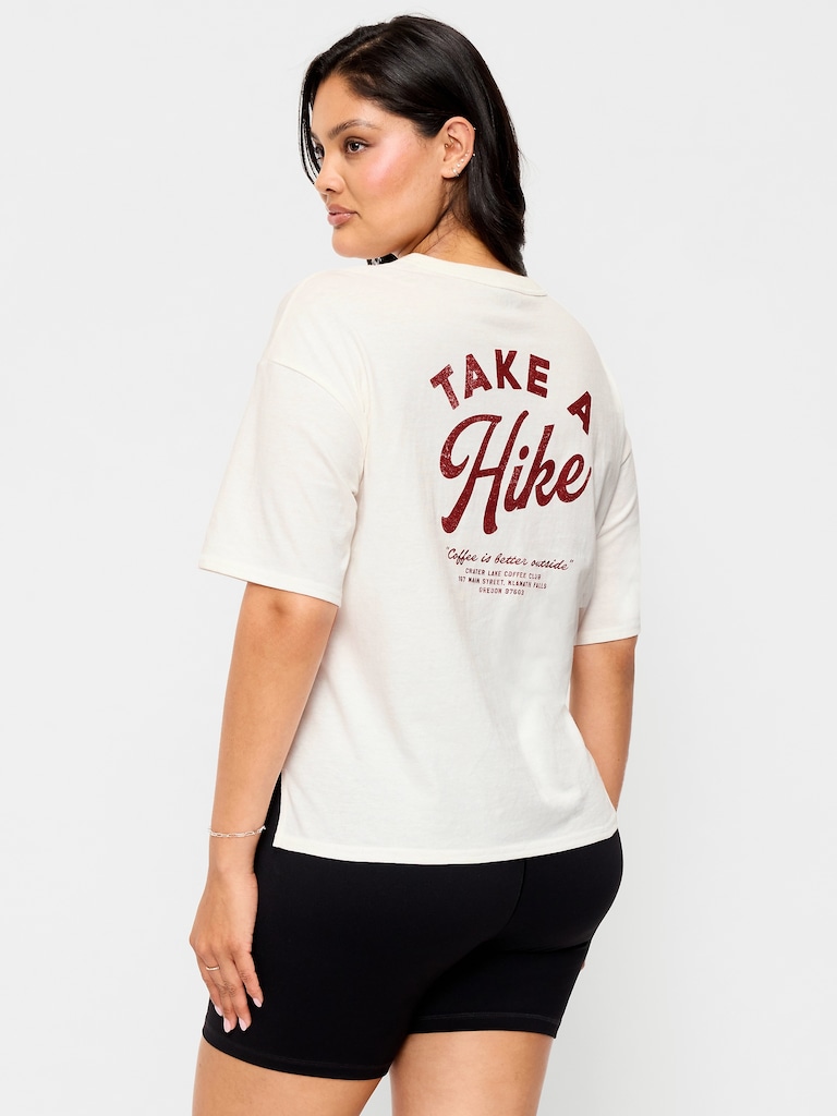 Crew-Neck Graphic T-Shirt
