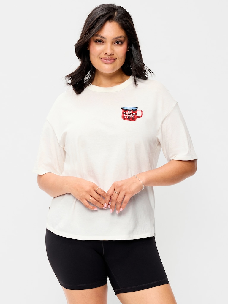 Crew-Neck Graphic T-Shirt