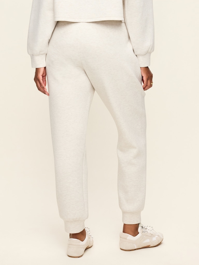 High-Waisted Bounce Fleece Jogger Sweatpants
