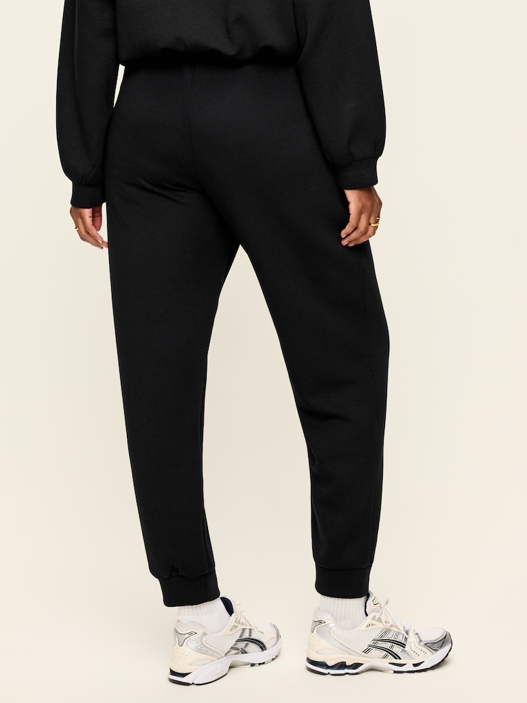 High-Waisted Bounce Fleece Jogger Sweatpants