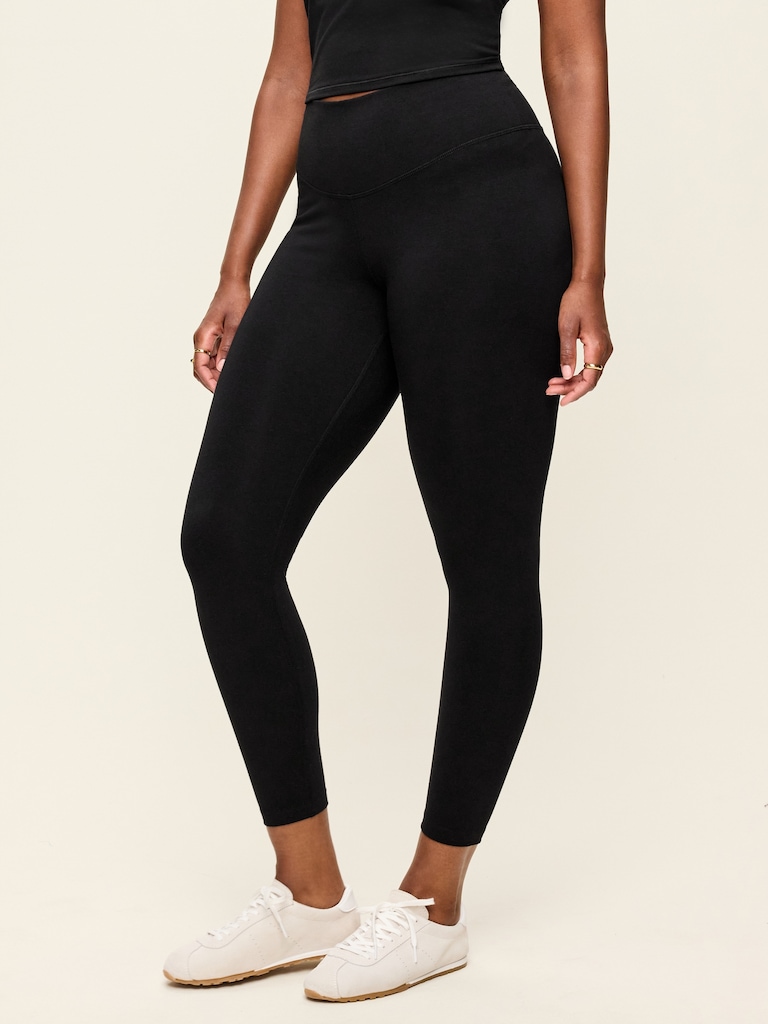 High-Waisted PowerChill 7/8 Cotton Leggings