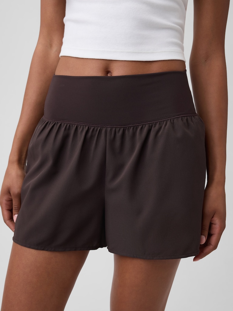 GapFit Studio Recycled 3" Pull-On Shorts