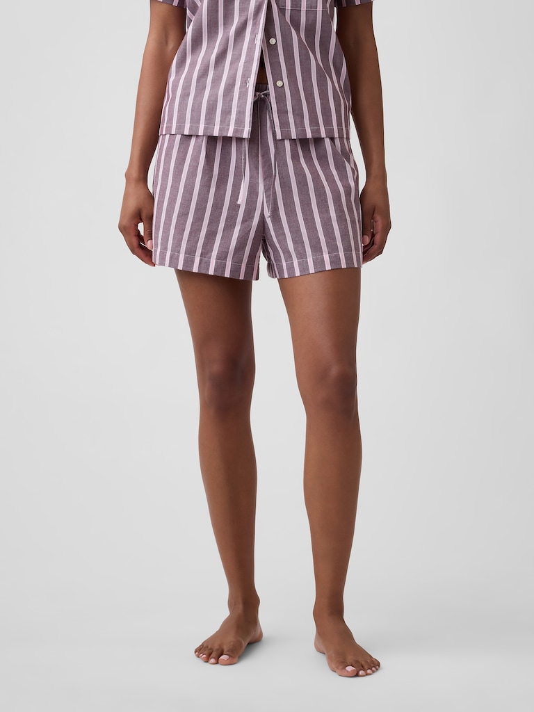 Poplin PJ Shorts