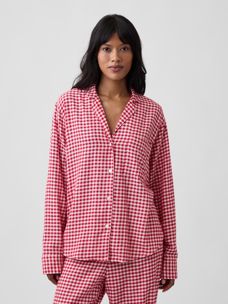 Flannel PJ Shirt