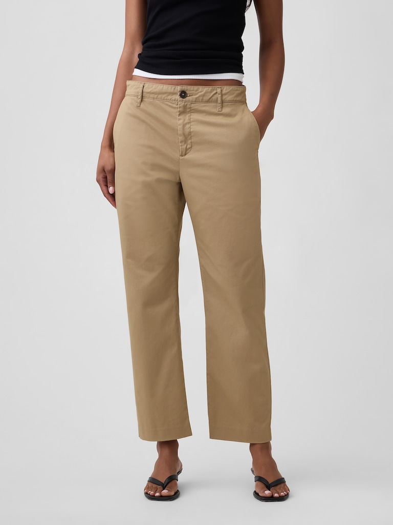 Mid Rise Downtown Khakis
