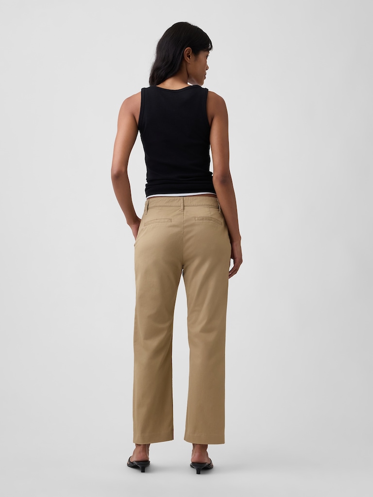 Mid Rise Downtown Khakis