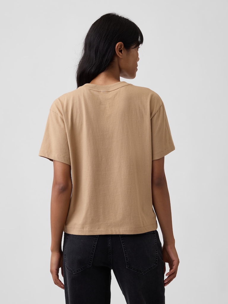 Boxy Crewneck T-Shirt