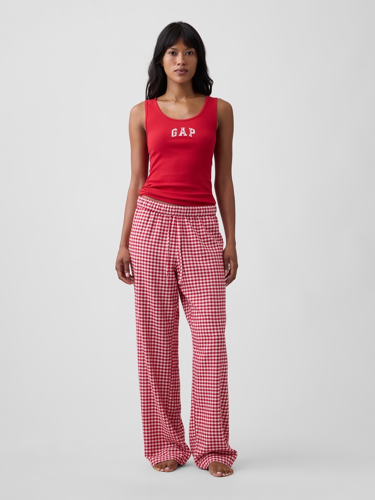 Gap Logo Ribbed Tank Top
