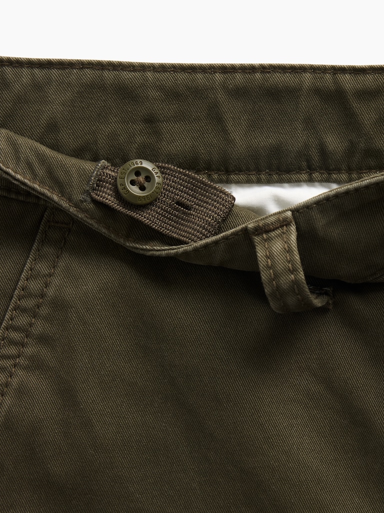 Kids Modern Uniform Loose Khakis