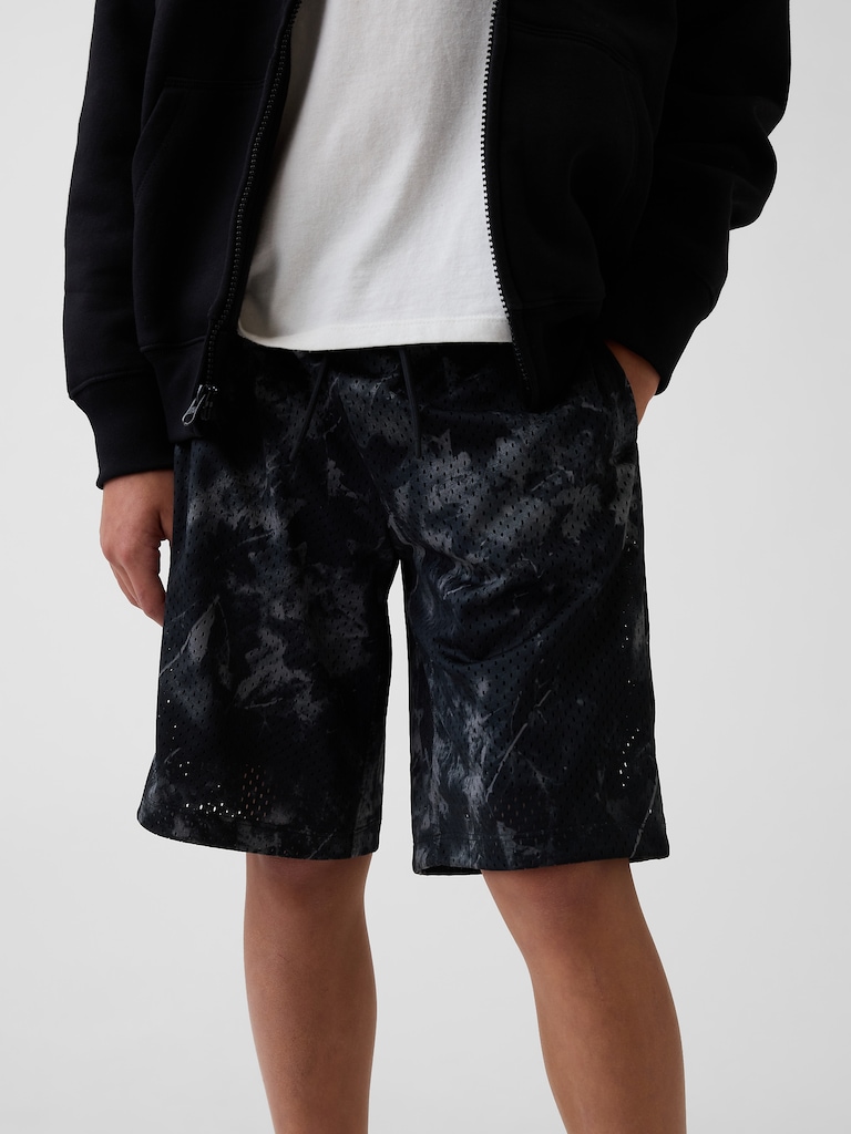 Kids 8" Mesh Active Shorts