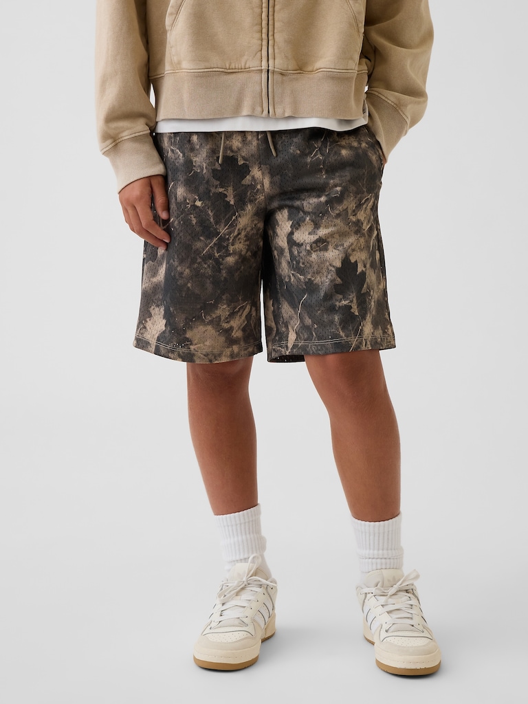 Kids 8" Mesh Active Shorts