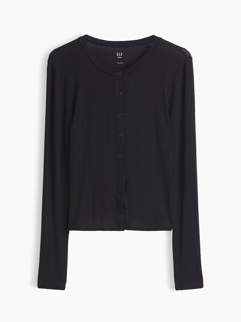 SoftMade Modal Rib PJ Cardigan