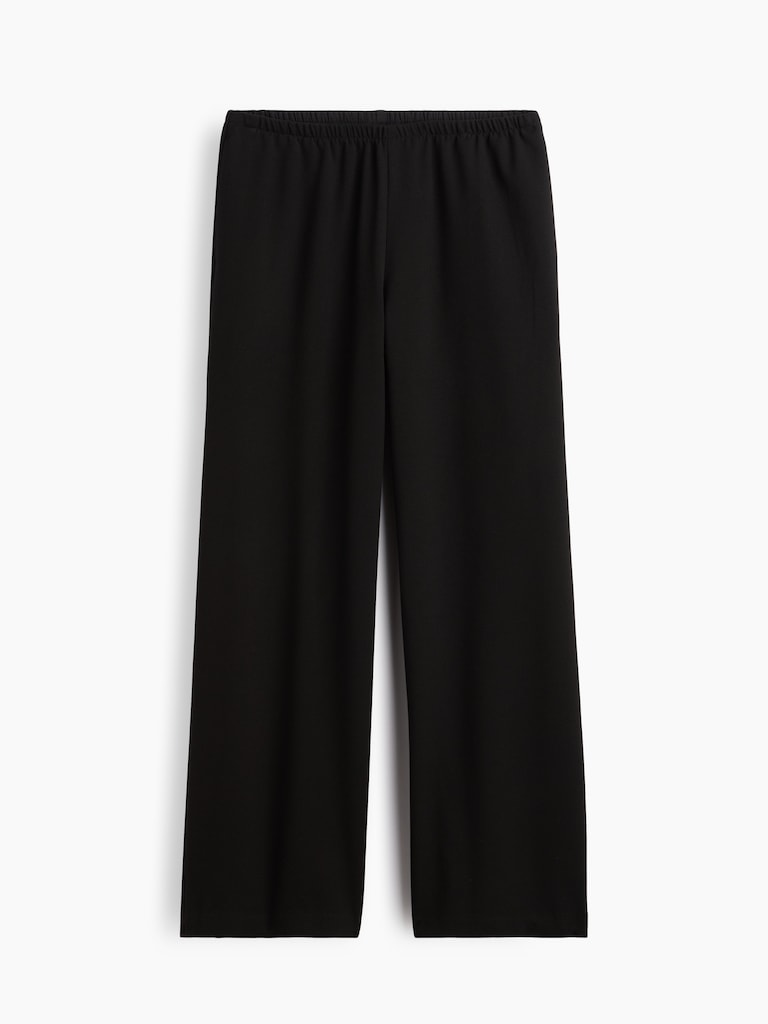 Easy Wide-Leg Pants