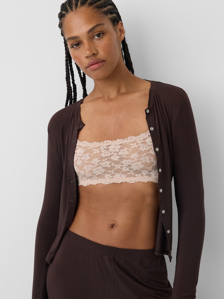 SoftMade Modal Rib PJ Cardigan