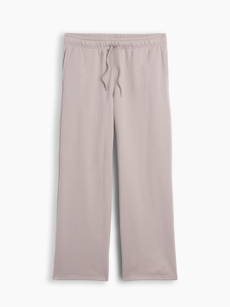 Relaxed Straight-Leg Sweatpants
