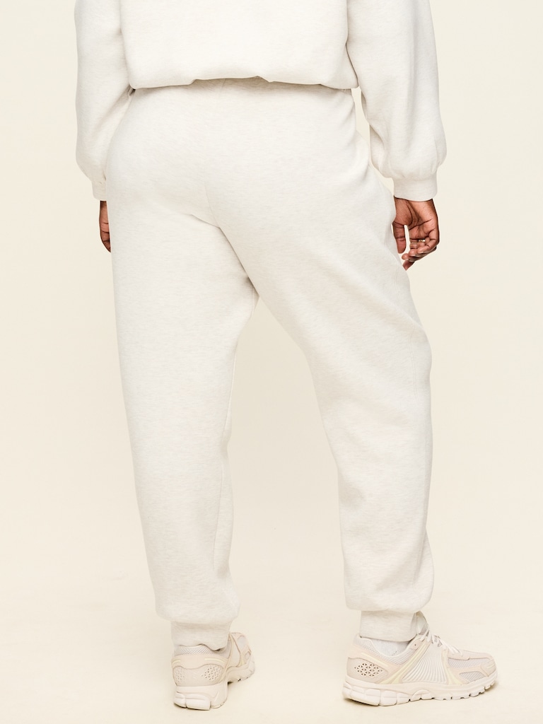 High-Waisted Bounce Fleece Jogger Sweatpants