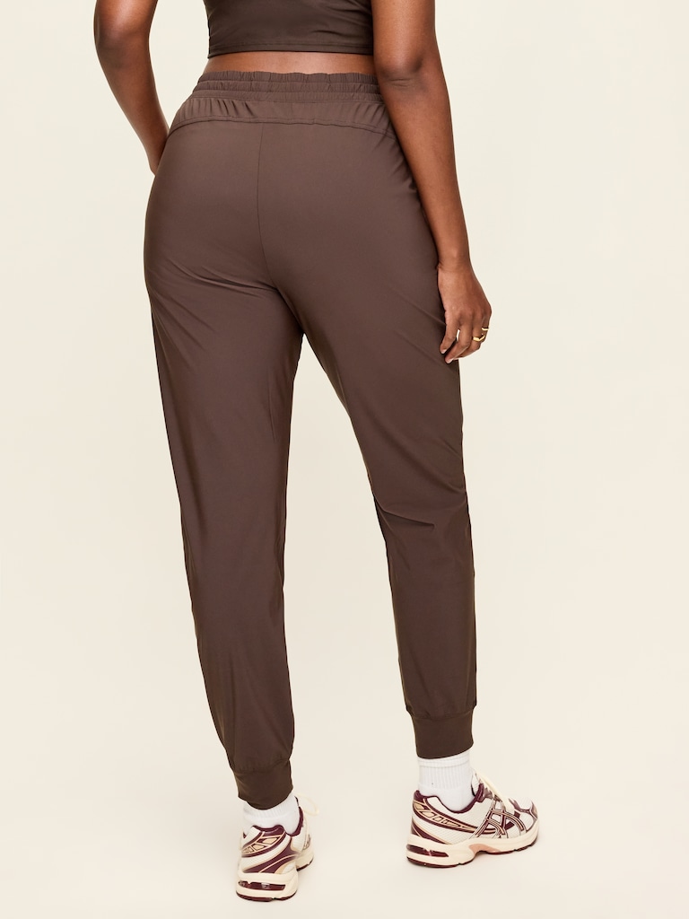 High-Waisted SleekTech Joggers